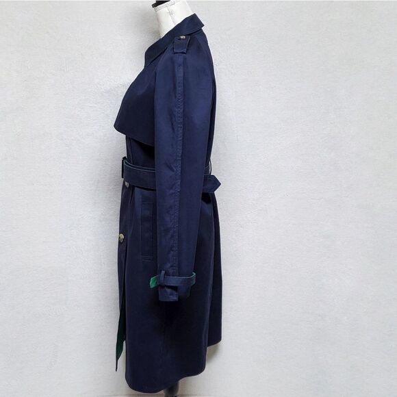 3.1 Phillip Lim 20th Anniversary XXO Blue Green Limited Edition Trench Coat Med - Picture 7 of 16